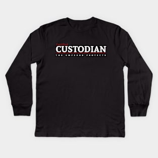 Certified - Custodian Kids Long Sleeve T-Shirt